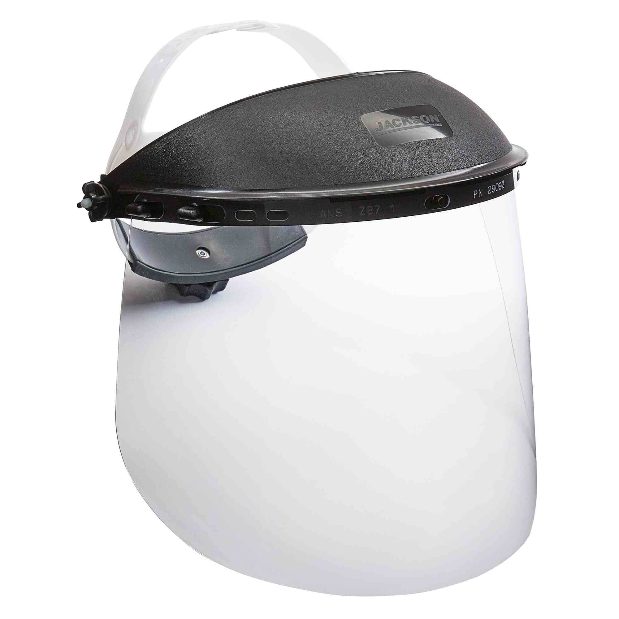 Jackson Safety® - Face Shield - ANTHEM Series - 9" x 15.5" x 0.40" Window - Clear - Ratcheting Headgear - Model # 14955